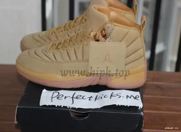 Authentic PSNY “Wheat” Air 12 Jordan x 0501